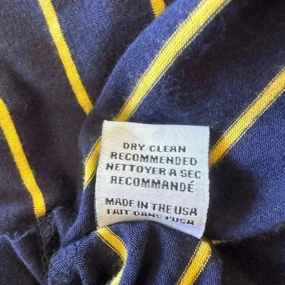 Rachel Pally and Shop Bop Blue and Yellow Striped Tank Maxi Dress in XS - Picture 8 of 8